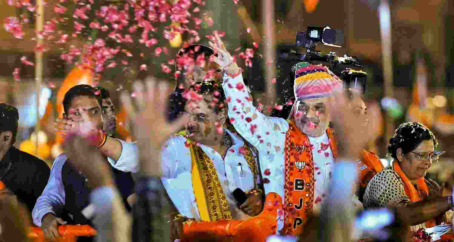 Amit Shah in Rajasthan eyes a clean sweep again in Elections.