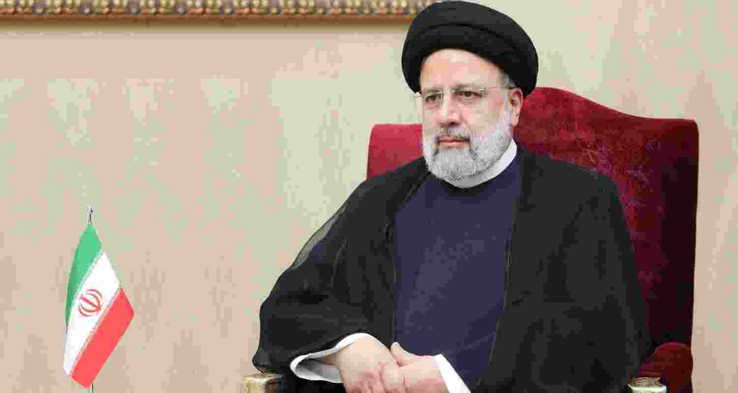 Iran's President Ebrahim Raisi issues a warning against actions. Image X.