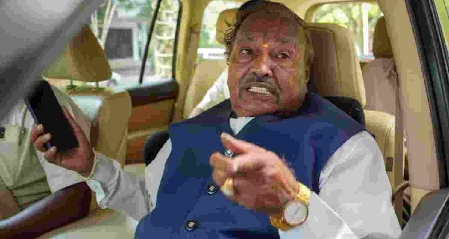 KS Eshwarappa expelled from BJP for contesting as an Independent Candidate for Lok Sabha 2024. Image X.