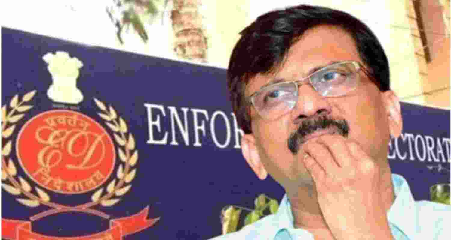 Under Patra Chawl investigation ED attaches assets of Sanjay Raut's aide. Image X.