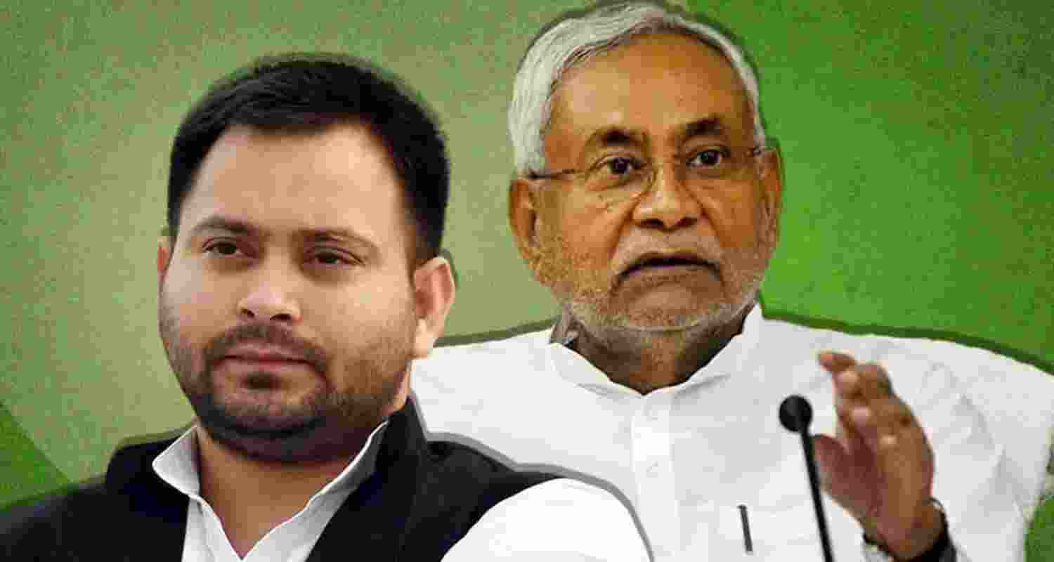 Nitish Kumar targets Tejashwi Yadav over Developments in Bihar. Image X.