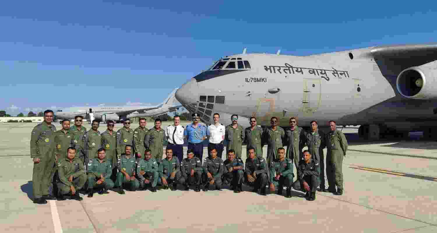 Indian Air Force Lands in Alaska for 'Red Flag 24'. Image X.