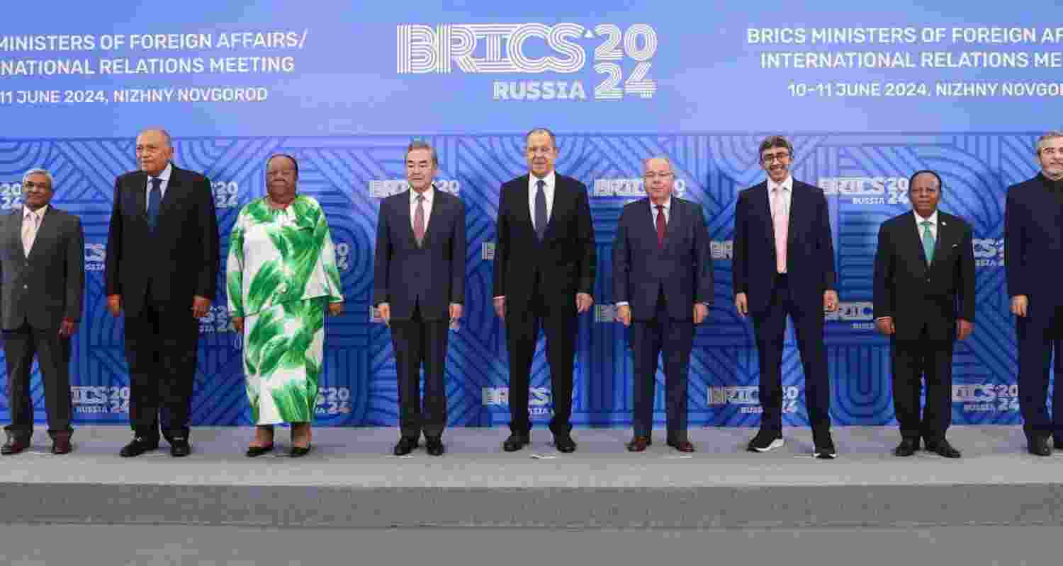 India Partakes in BRICS Foreign Ministers Summit in Russia.