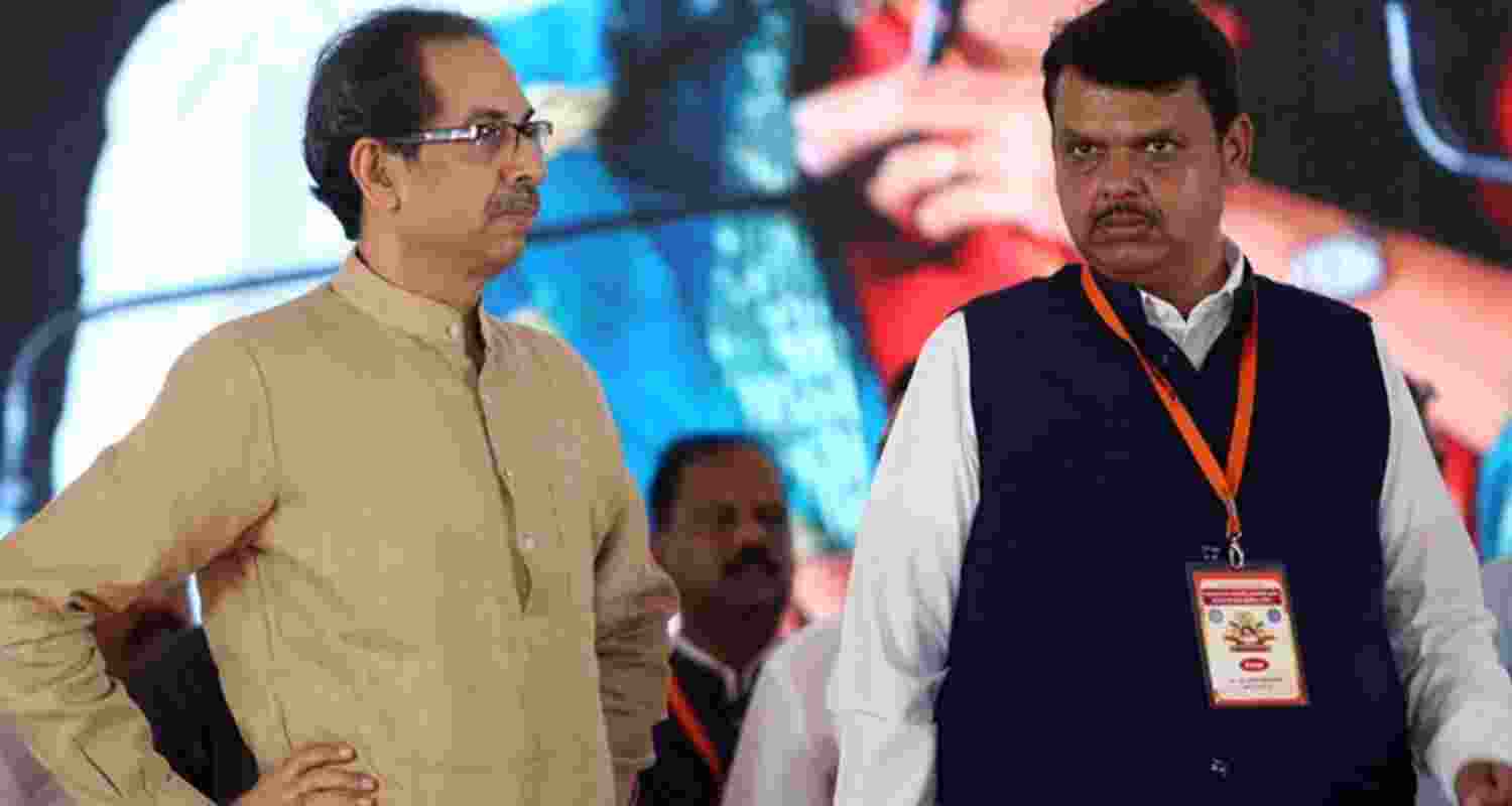 Maharashtra's Uddhav Thackeray and Devendra Fadnavis' Secret Lift Meeting Raises Eyebrows.