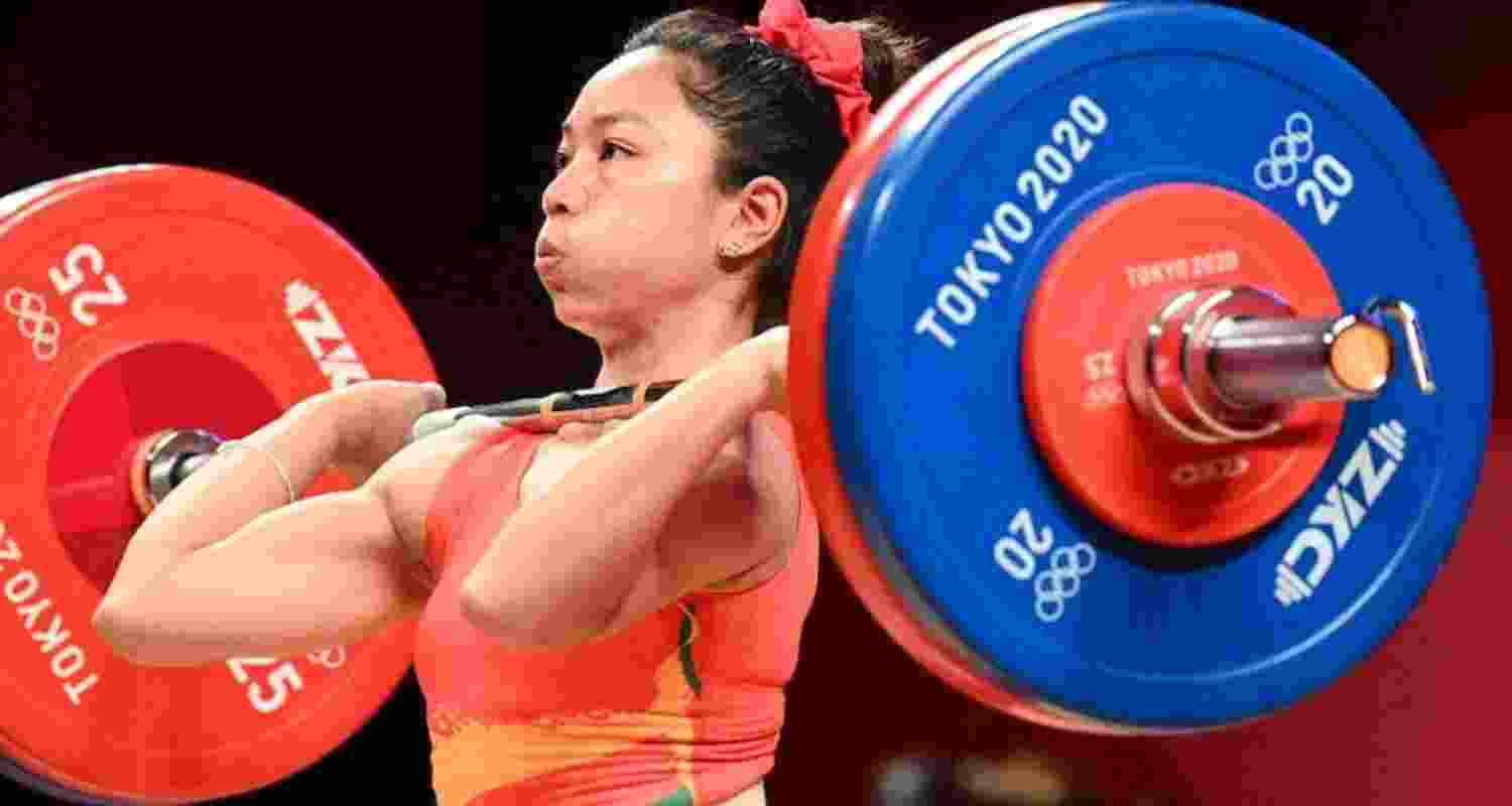 Tokyo Silver Medalist Mirabai Chanu Eyes Gold Medal For 90kg Snatch at Paris Olympics 2024.