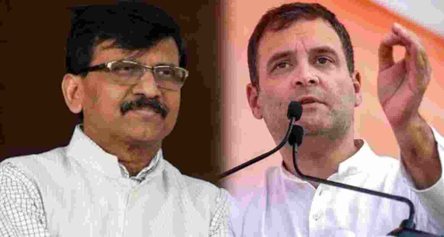 Sanjay Raut (UBT) and Rahul Gandhi Unite Against BJP's Hindutva Ideology.