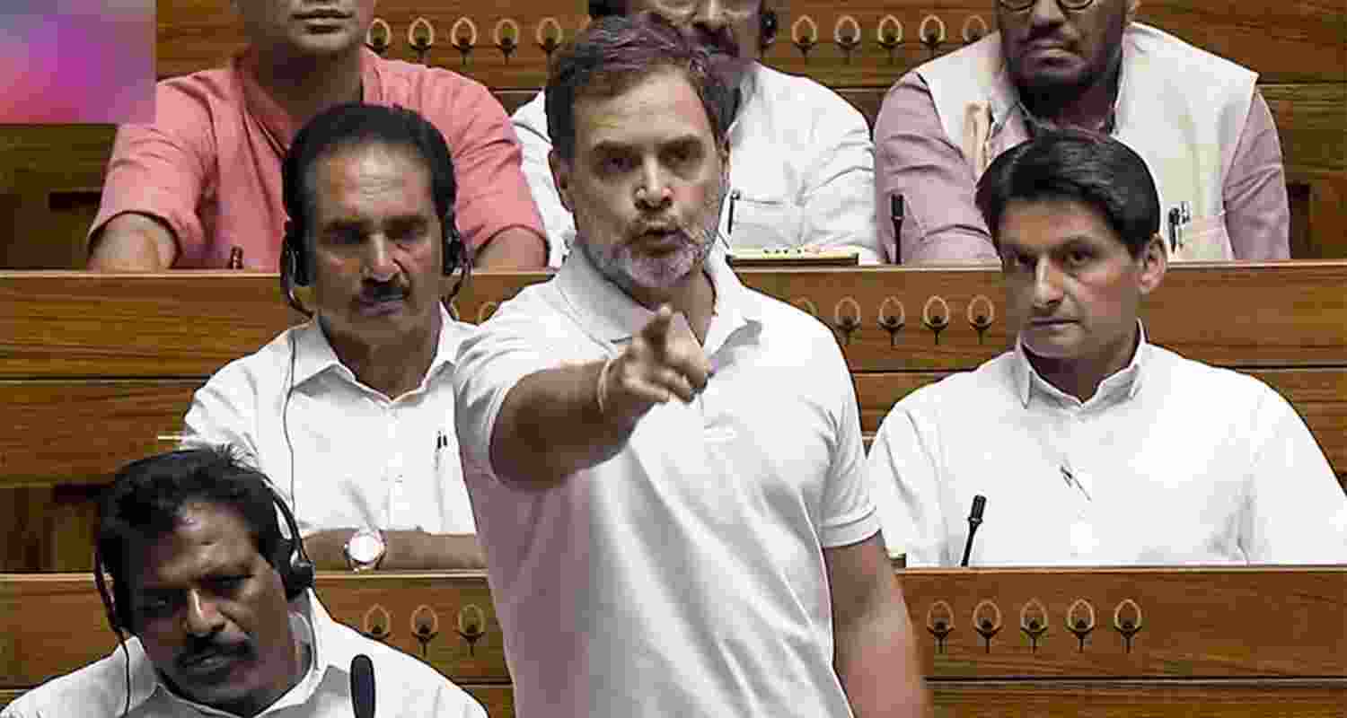 Rahul Gandhi's Speech Sparks Controversy in Lok Sabha.