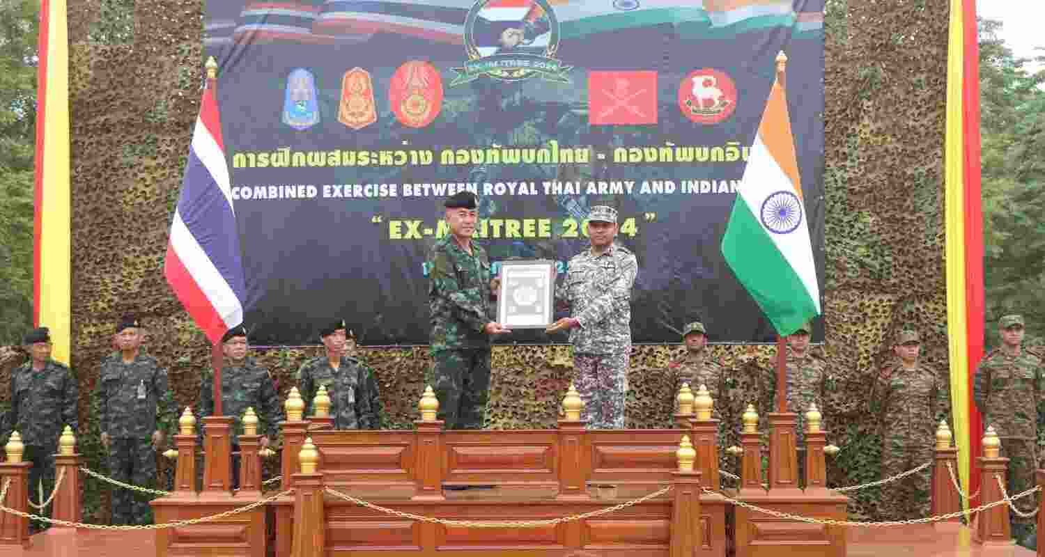 India-Thailand Military Exercise MAITREE Resumes in Style.