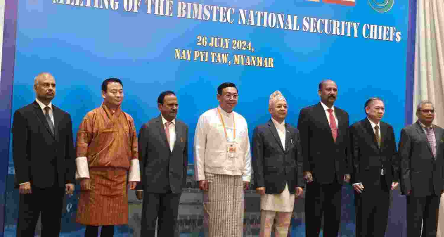 India Leads Security Sector At BIMSTEC Chiefs Meeting In Myanmar.