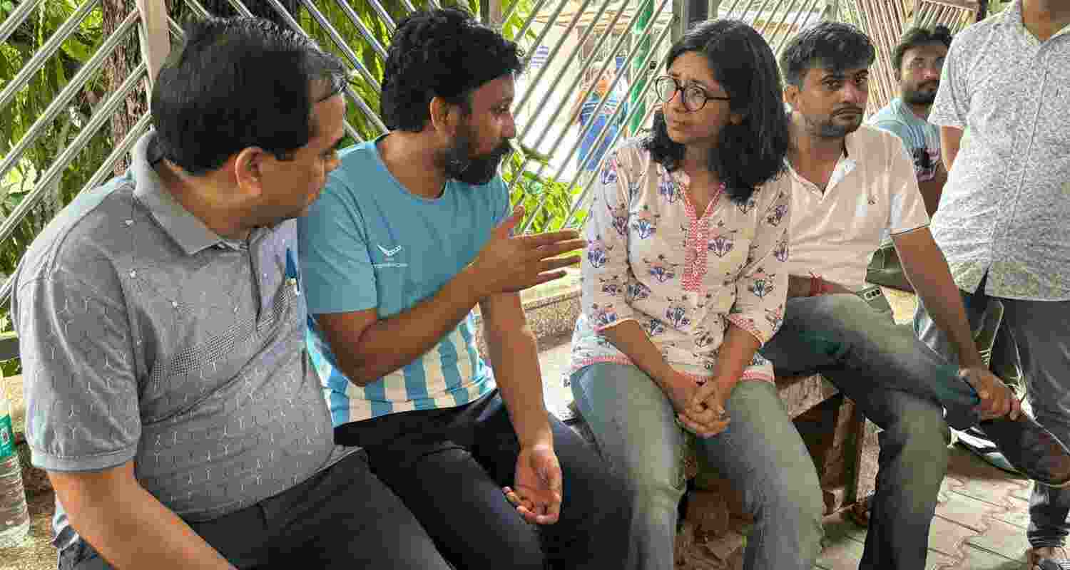 AAP MP Swati Maliwal Vows To Fight For Justice For UPSC Aspirants Who Died Due To Waterlogging.