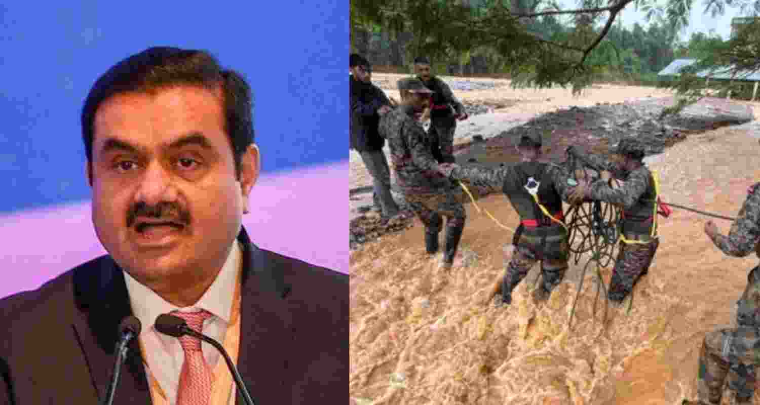 Adani Pledges Rs 5 Crore to Support Kerala Landslide Victims.