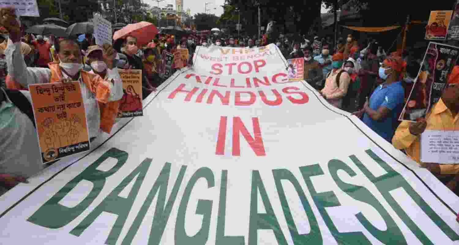 VHP Pushes For Protection Amid Bangladesh Political Turmoil.