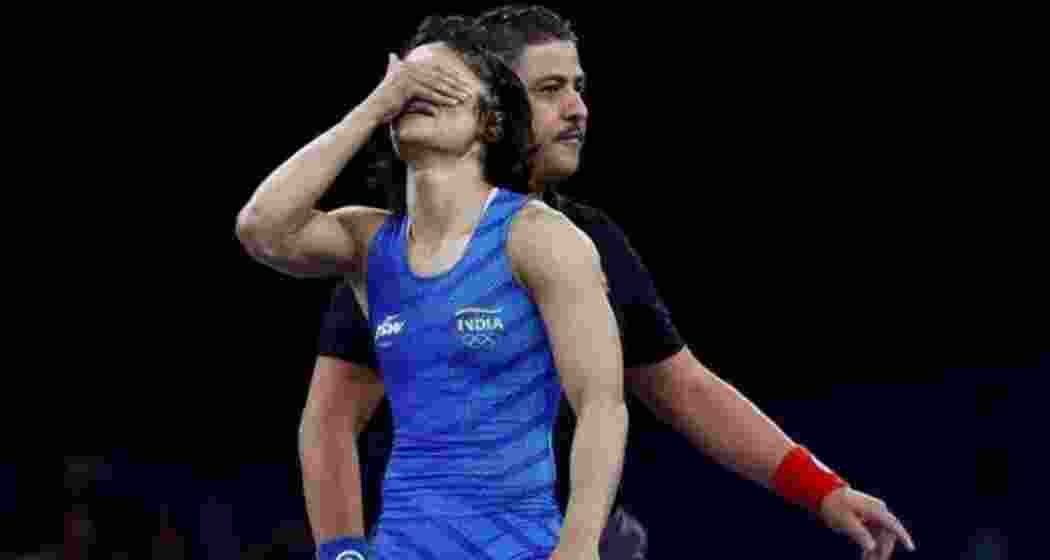 Vinesh Phogat disqualified from her Gold Medal match. 