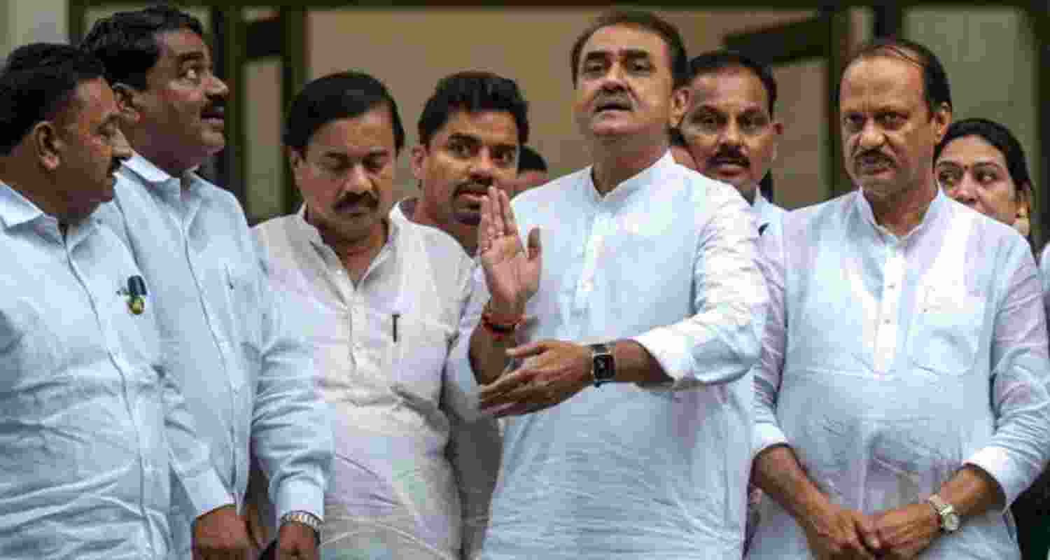 NCP MP Praful Patel Avoids Comment on Ajit Pawar's Family Issue.