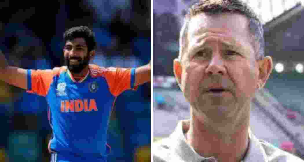 Jasprit Bumrah and Ricky Ponting.