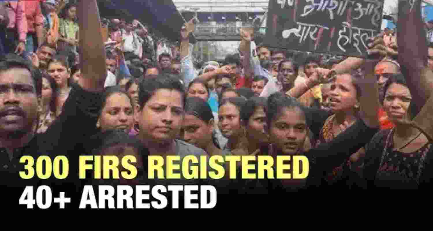 Badlapur Protest Chaos: 300 FIRs and 40 Arrests Recorded.