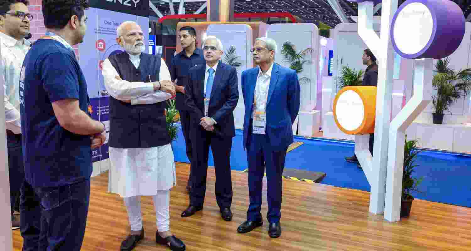 PM Modi Highlights India's Fintech Revolution at Global Event in Mumbai.