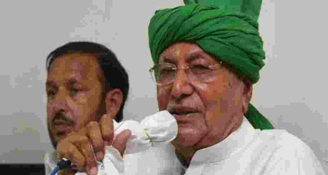 Om Prakash Chautala. File Photo. 