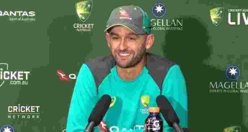 Australian Spinner Nathan Michael Lyon. File Photo. 