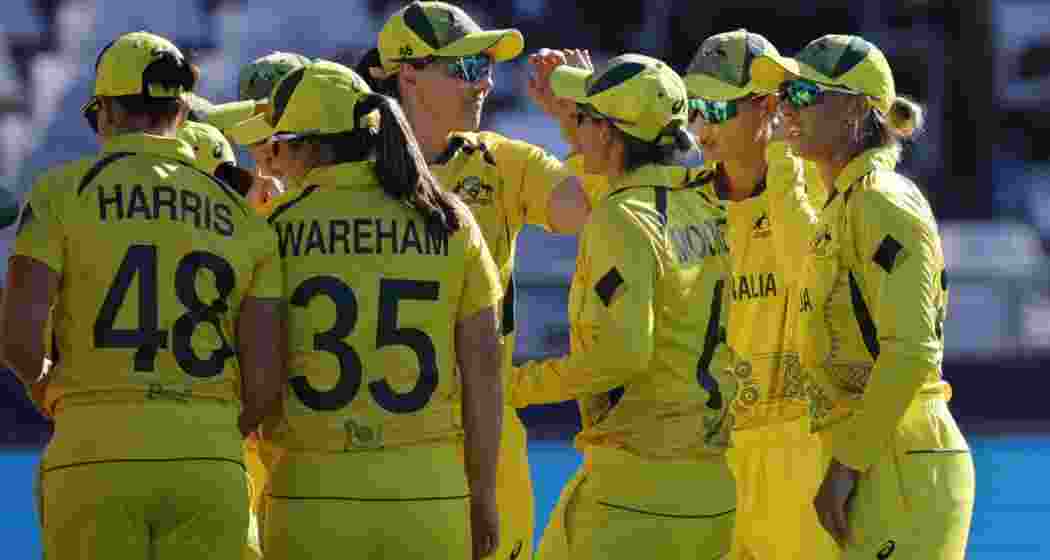 Australian women's team after winning Women's T20 World Cup 2023. Image taken from X. 