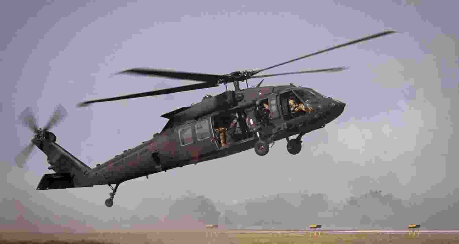 US National Guards Chopper. Image X.