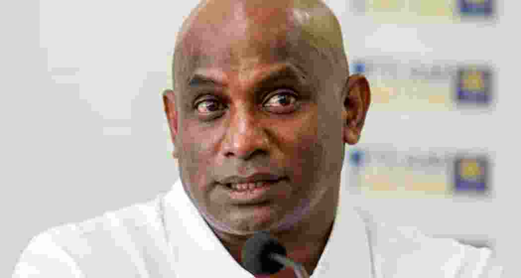 Sri Lanka's interim head coach Sanath Jayasuriya.