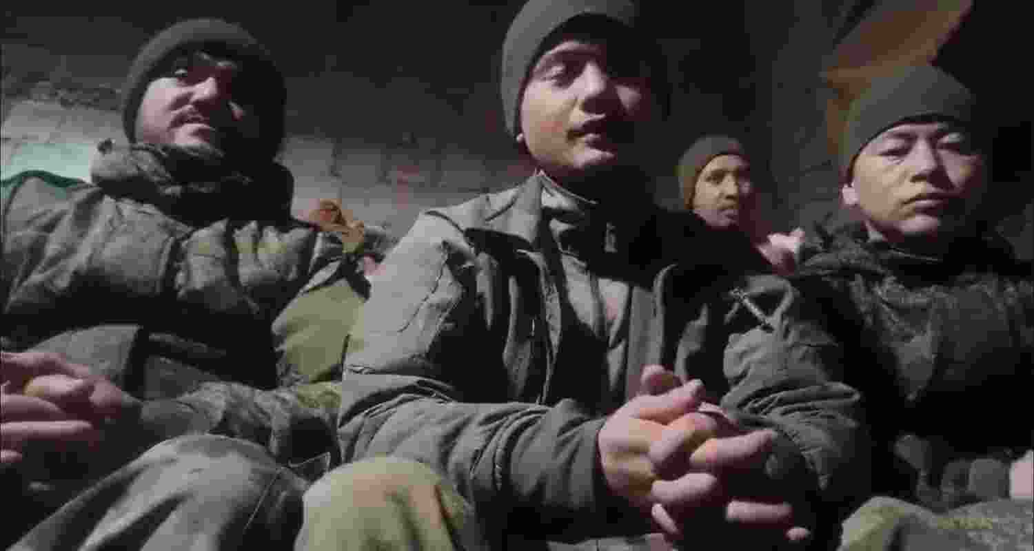 Nepalese forced into Russian Army. From the video getting viral on Social Media.