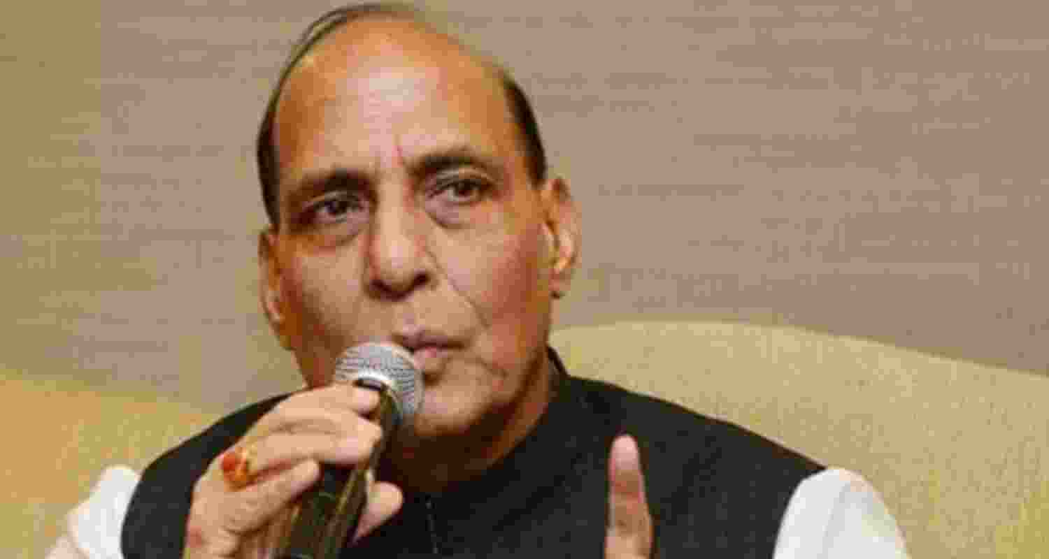 Defence Minister of India Rajnath Singh. Image X.