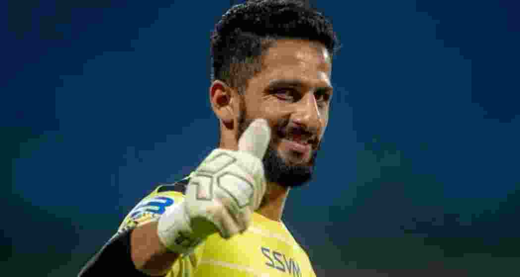 Mohun Bagan's goalkeeper Vishal Kaith. Image taken from ISL. 