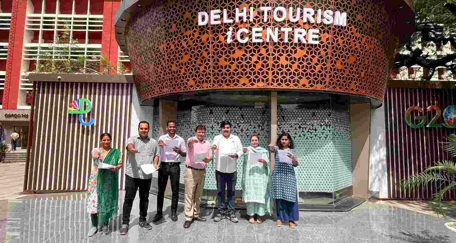 Delhi tourism i-centre. Image X.