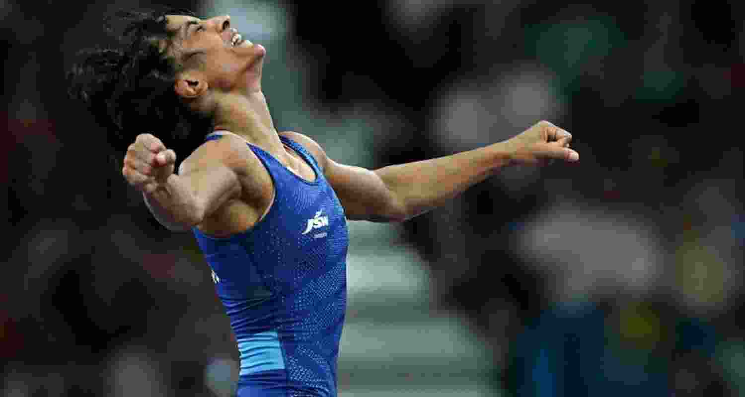 Vinesh Phogat storms into semifinals; to face Cuba's Guzman