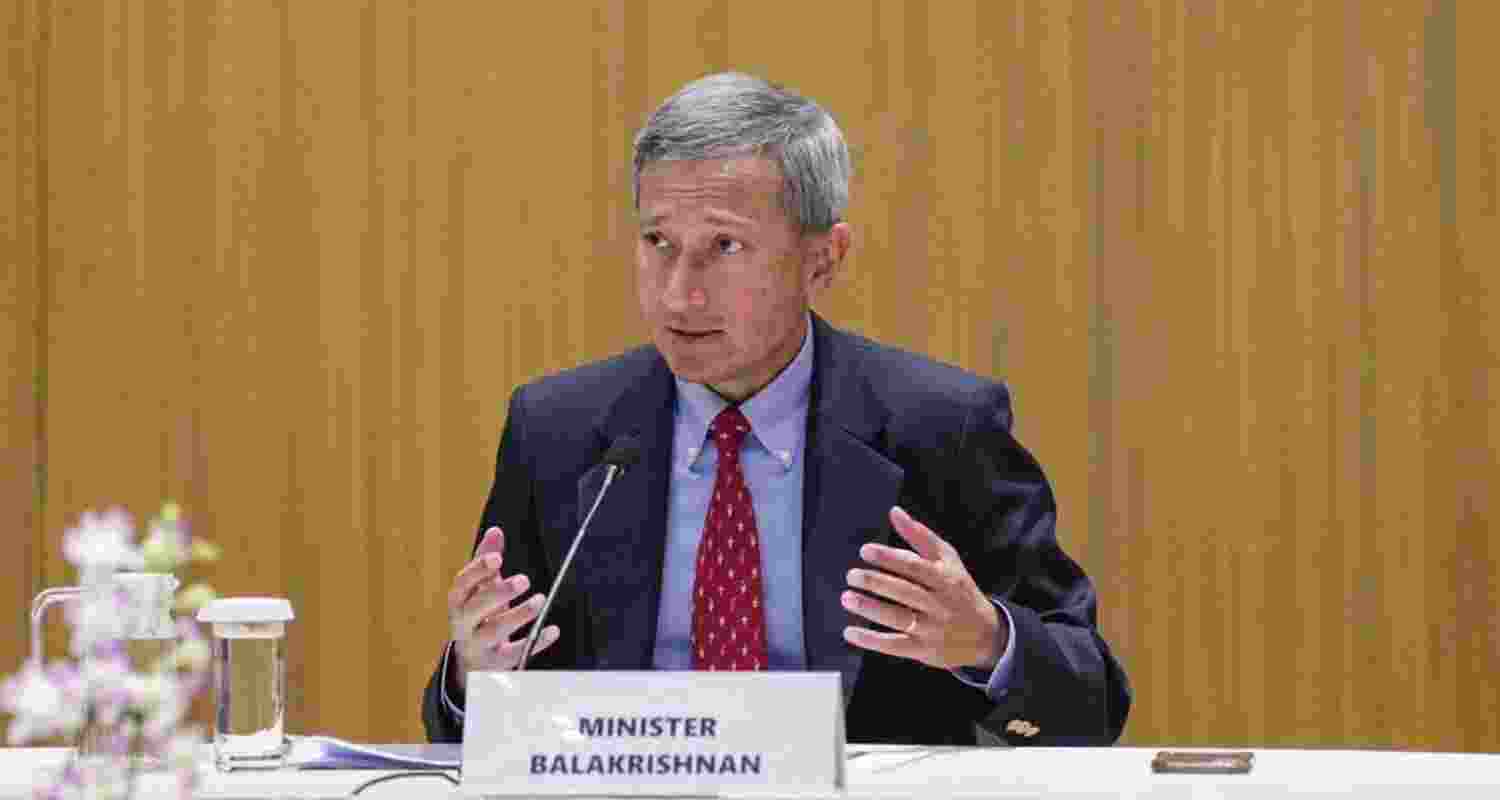 Singapore Foreign Minister Vivian Balakrishnan. 