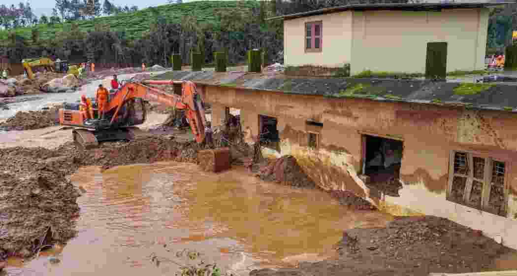 Rescue teams continue their search in Wayanad, hoping to find survivors amid the devastation caused by recent landslides.