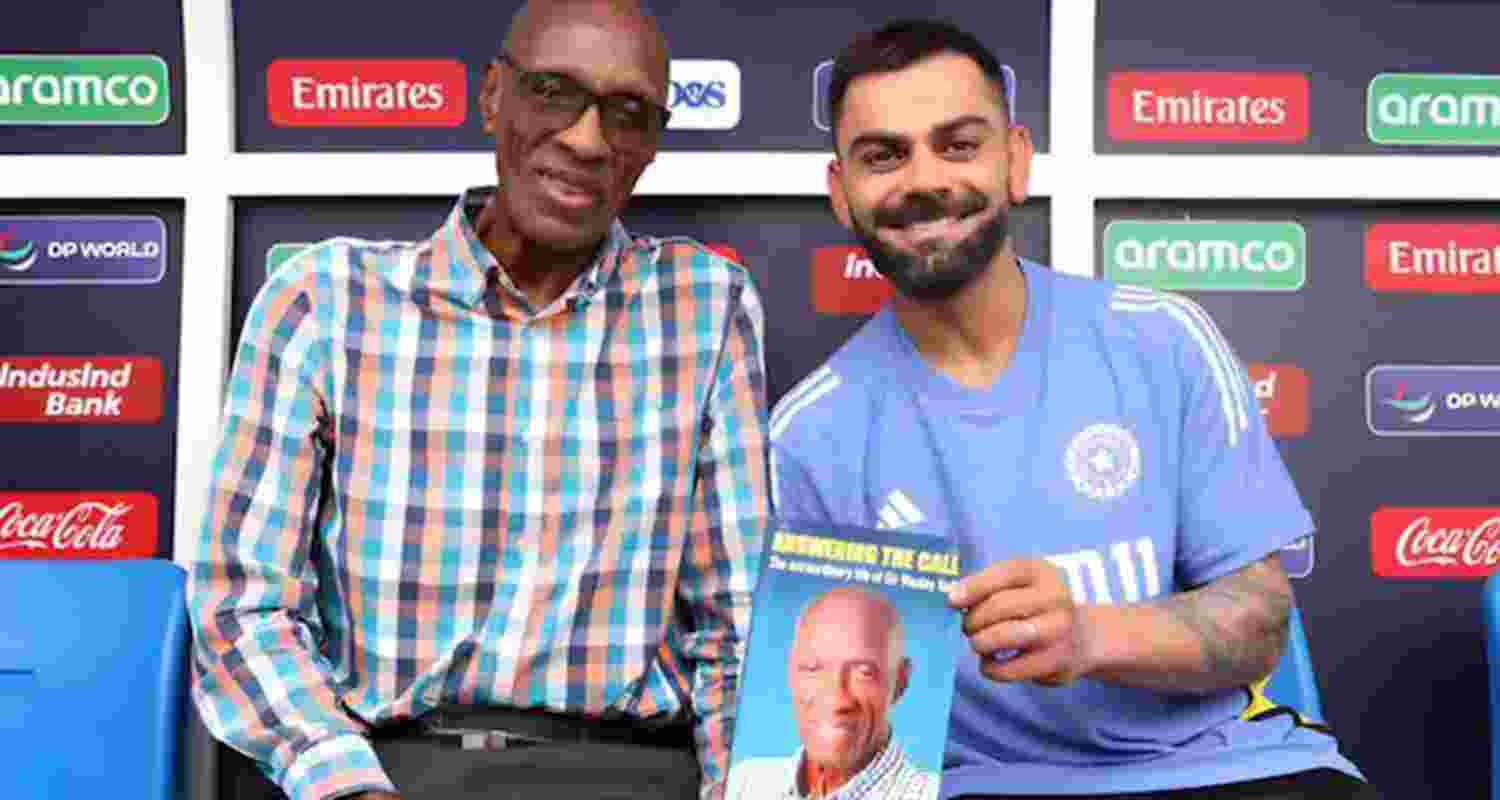 Legendary West Indies pacer Wesley Hall has seen a lot of great batters over the years and in his opinion, Indian superstar Virat Kohli belongs right at the top with the all-time legends of the game.