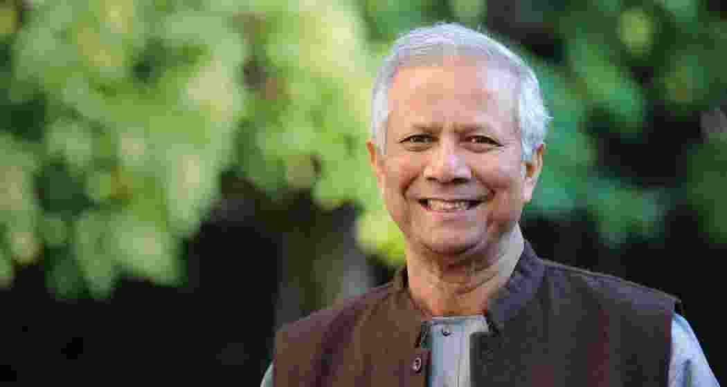 A file photo of Nobel laureate Muhammad Yunus. 