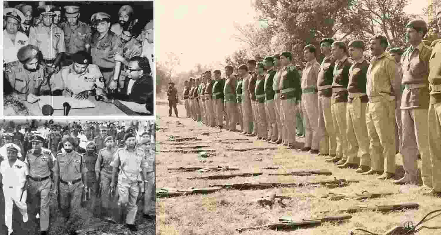  Vijay Diwas marks the historic surrender of 93,000 Pakistani troops on December 16, 1971. 