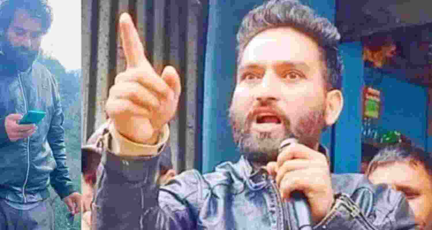 AAP MLA Mehraj Malik.