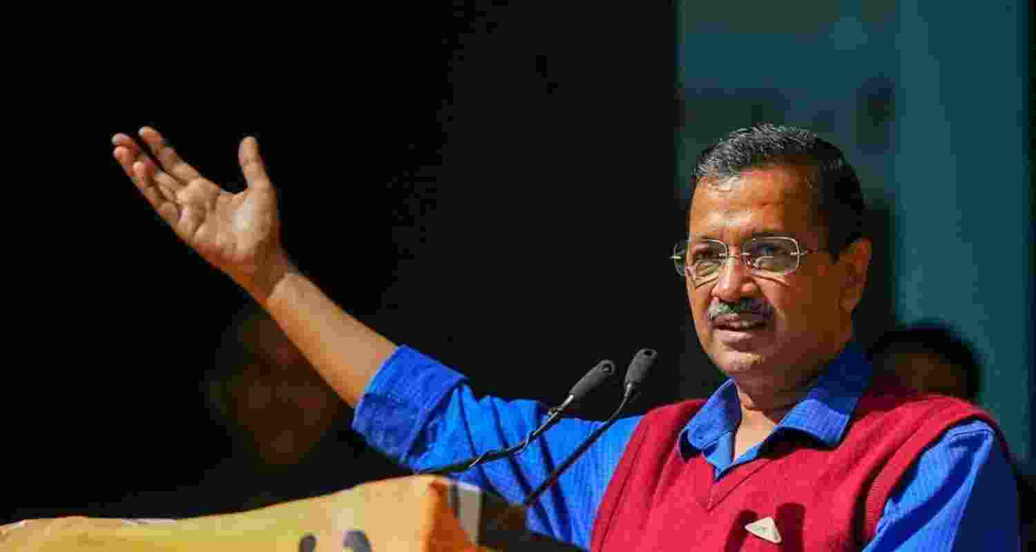 AAP convener Arvind Kejriwal. Image: X