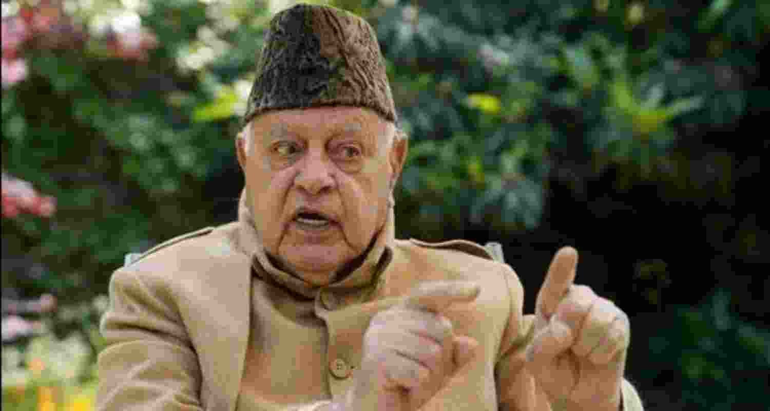 Former Jammu and Kashmir CM Farooq Abdullah.