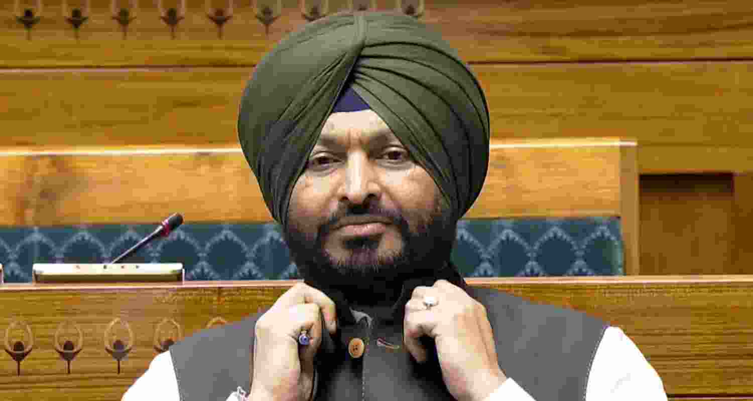 Union Minister of State for Railways and Food Processing Industries Ravneet Singh Bittu.