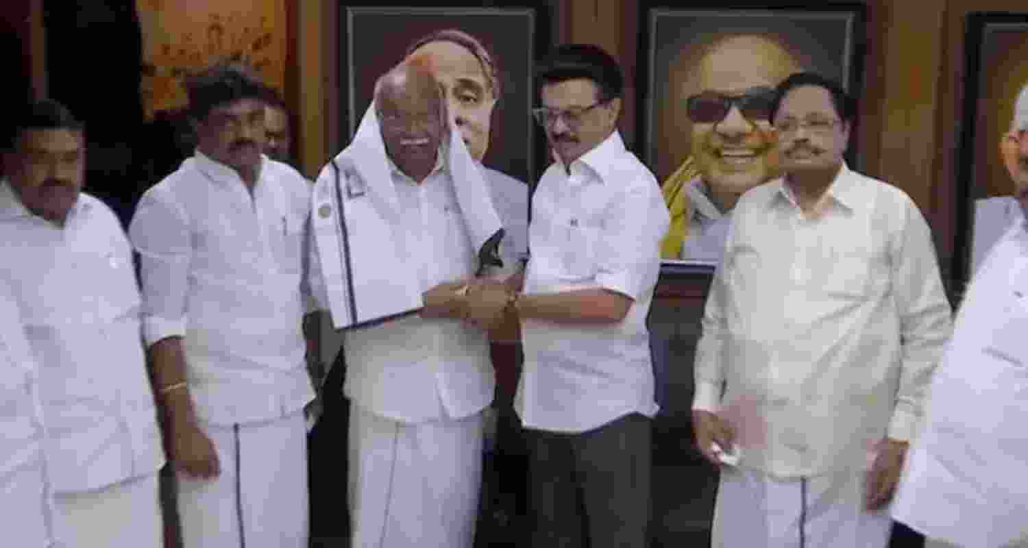 A Anwhar Raajhaa joined Dravida Munnetra Kazhagam in the presence of DMK President and CM MK Stalin in Chennai on Monday.