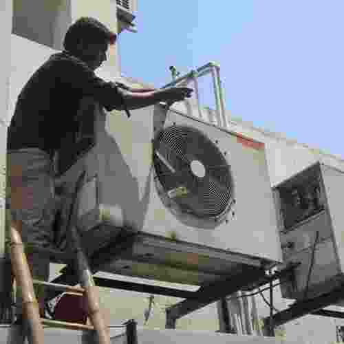 In response to an unrelenting heatwave sweeping across most parts of India, air-conditioning manufacturers are airlifting essential components to meet the unprecedented surge in demand.