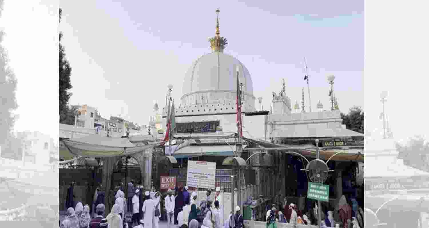 A view of the Ajmer Sharif Dargah.