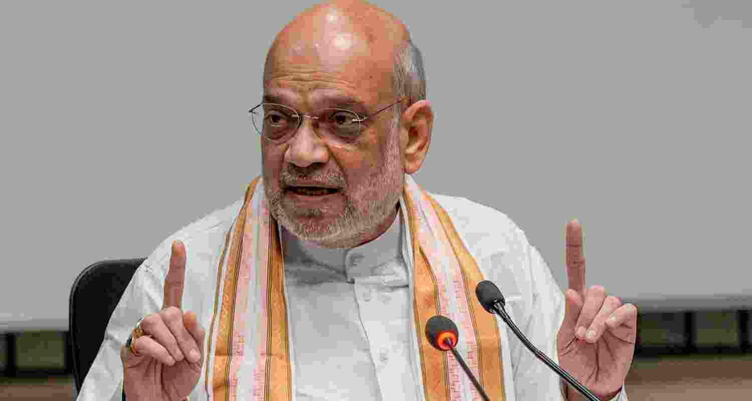 A file photo of Union Home Minister and Minister of Cooperation Amit Shah.