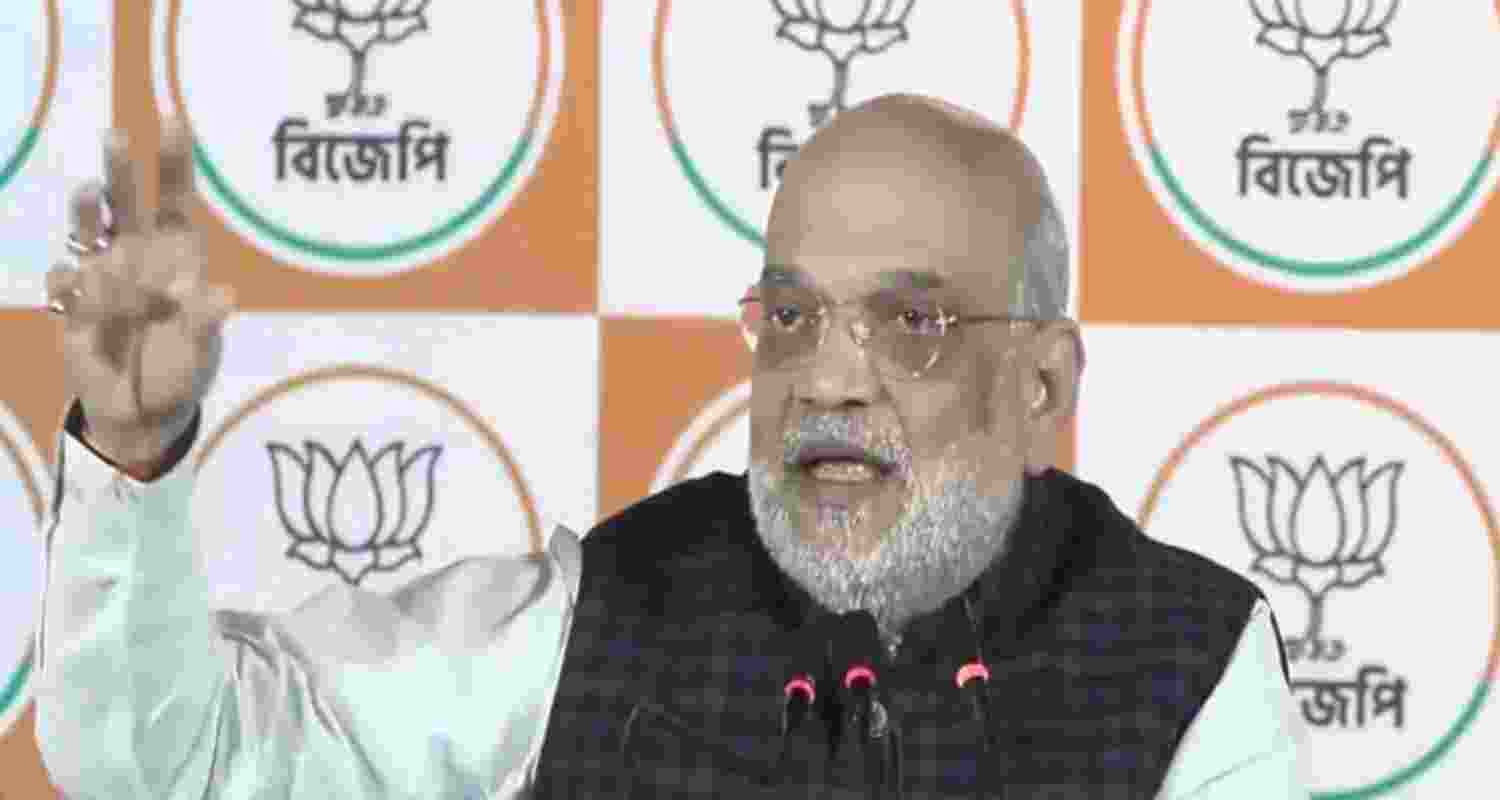 Union Home Minister Amit Shah - file image.