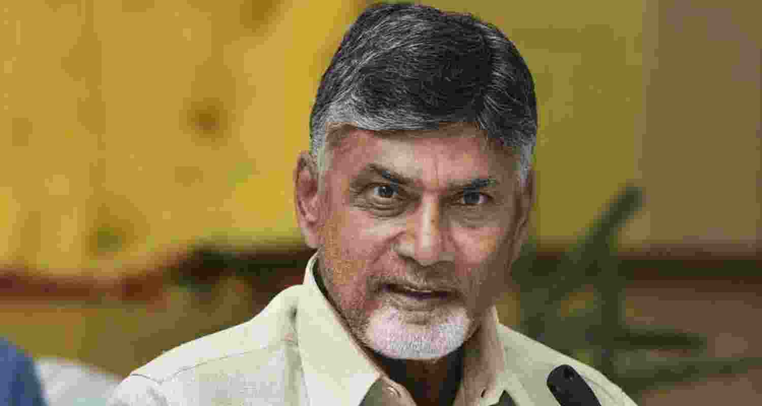 Andhra Pradesh Chief Minister N Chandrababu Naidu.