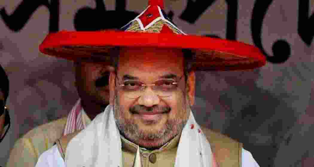 A file photo of Union Home Minister Amit Shah during a visit to Assam.