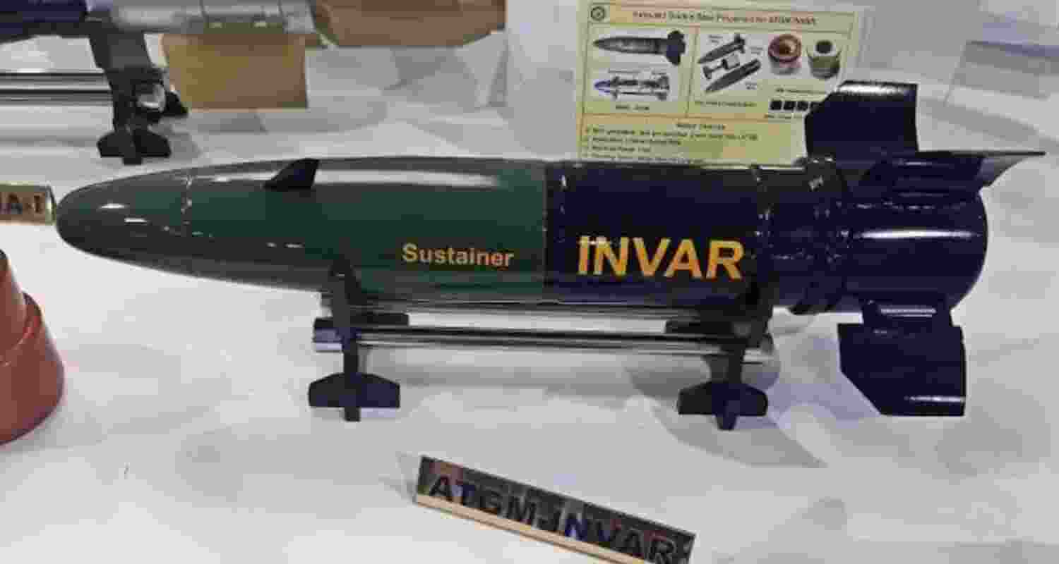 INVAR anti-tank missiles. 
