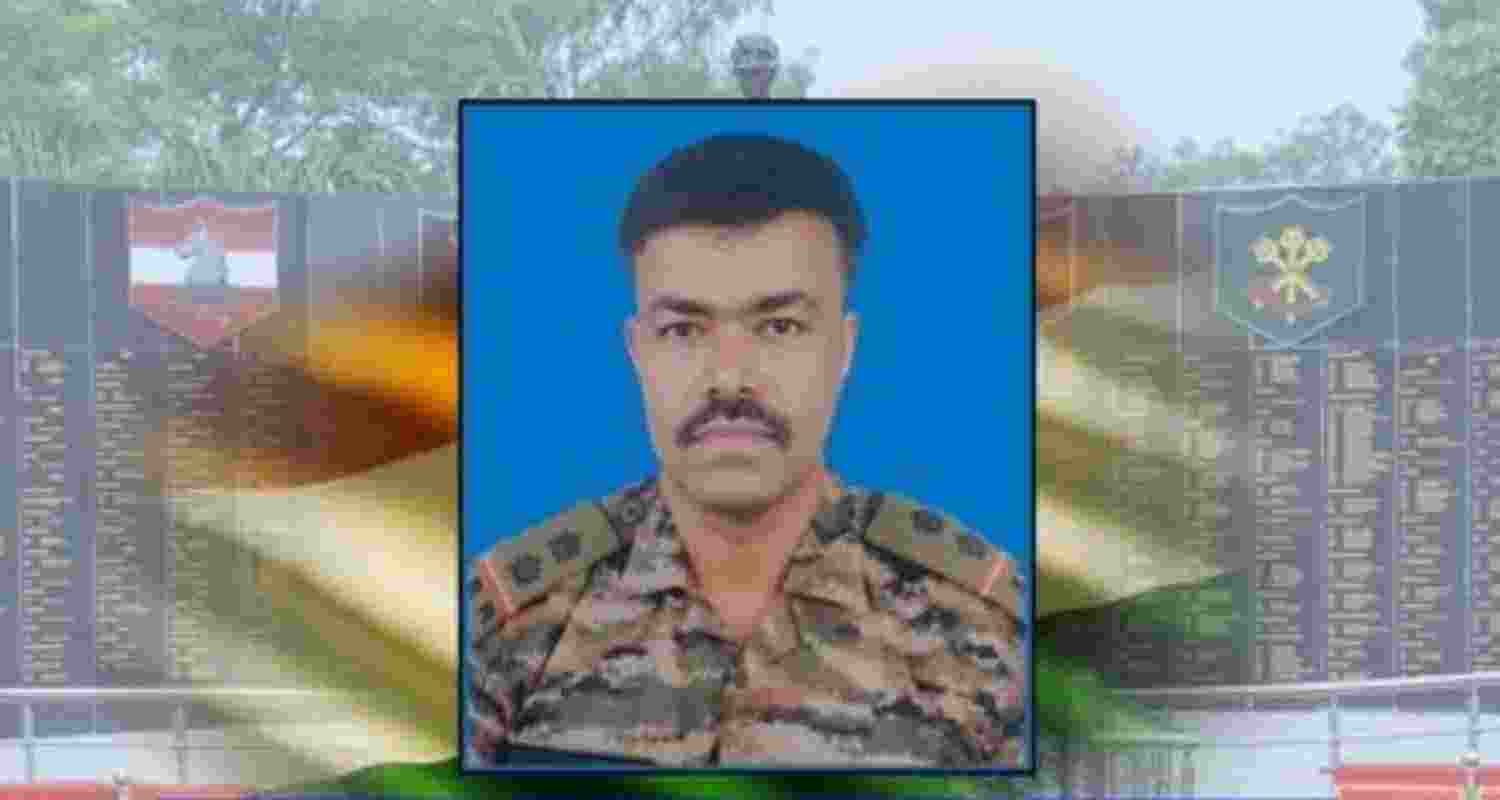 Army JCO accorded full military honours at cremation