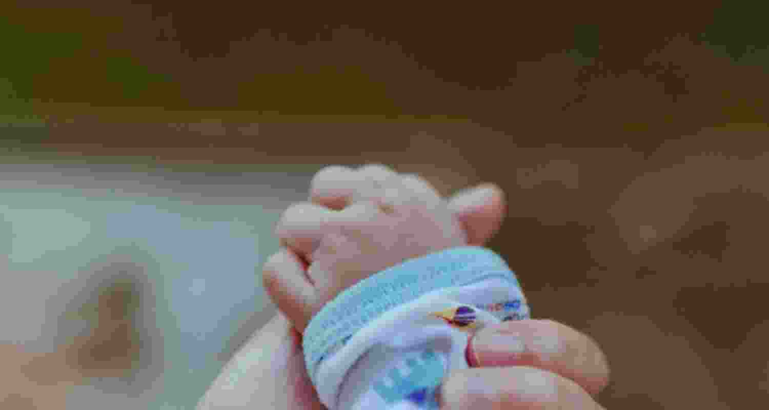 A representative image of a baby. Photo credit - X. 